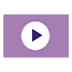 Icon depicting a video play button
